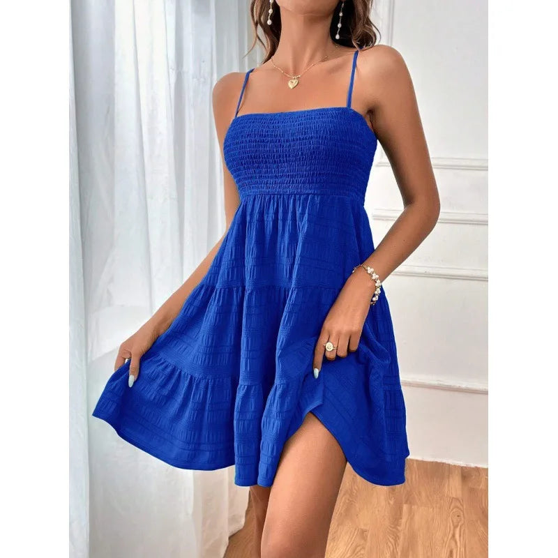 Soleil - Vestido de Tirantes con Escote Halter