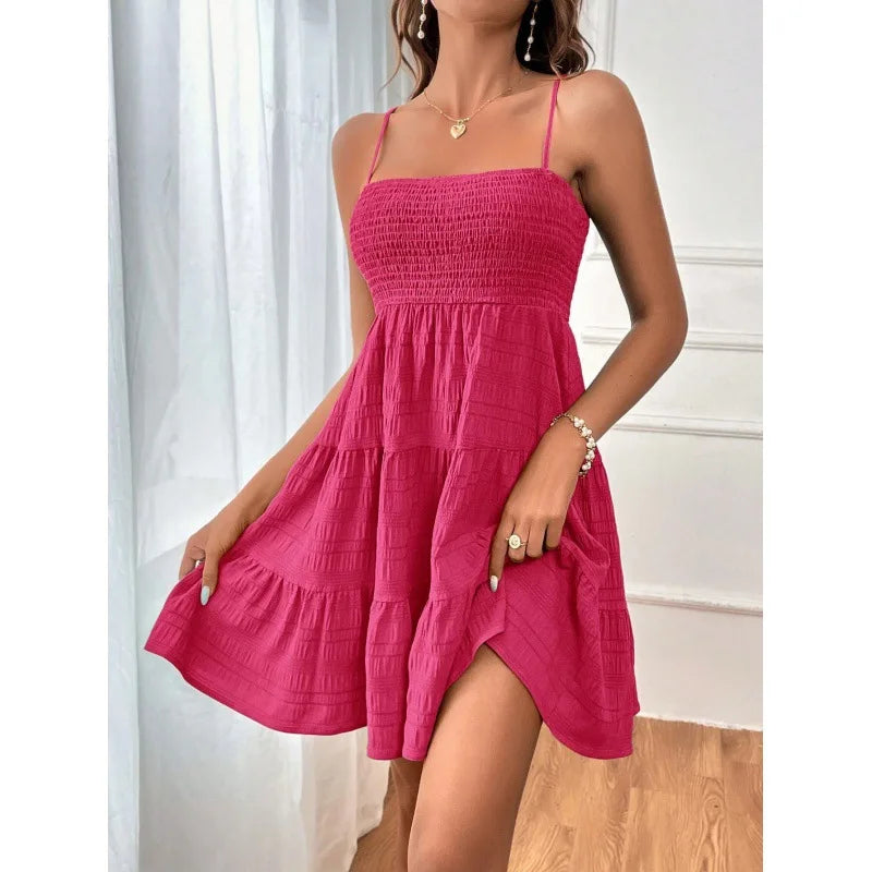 Soleil - Vestido de Tirantes con Escote Halter