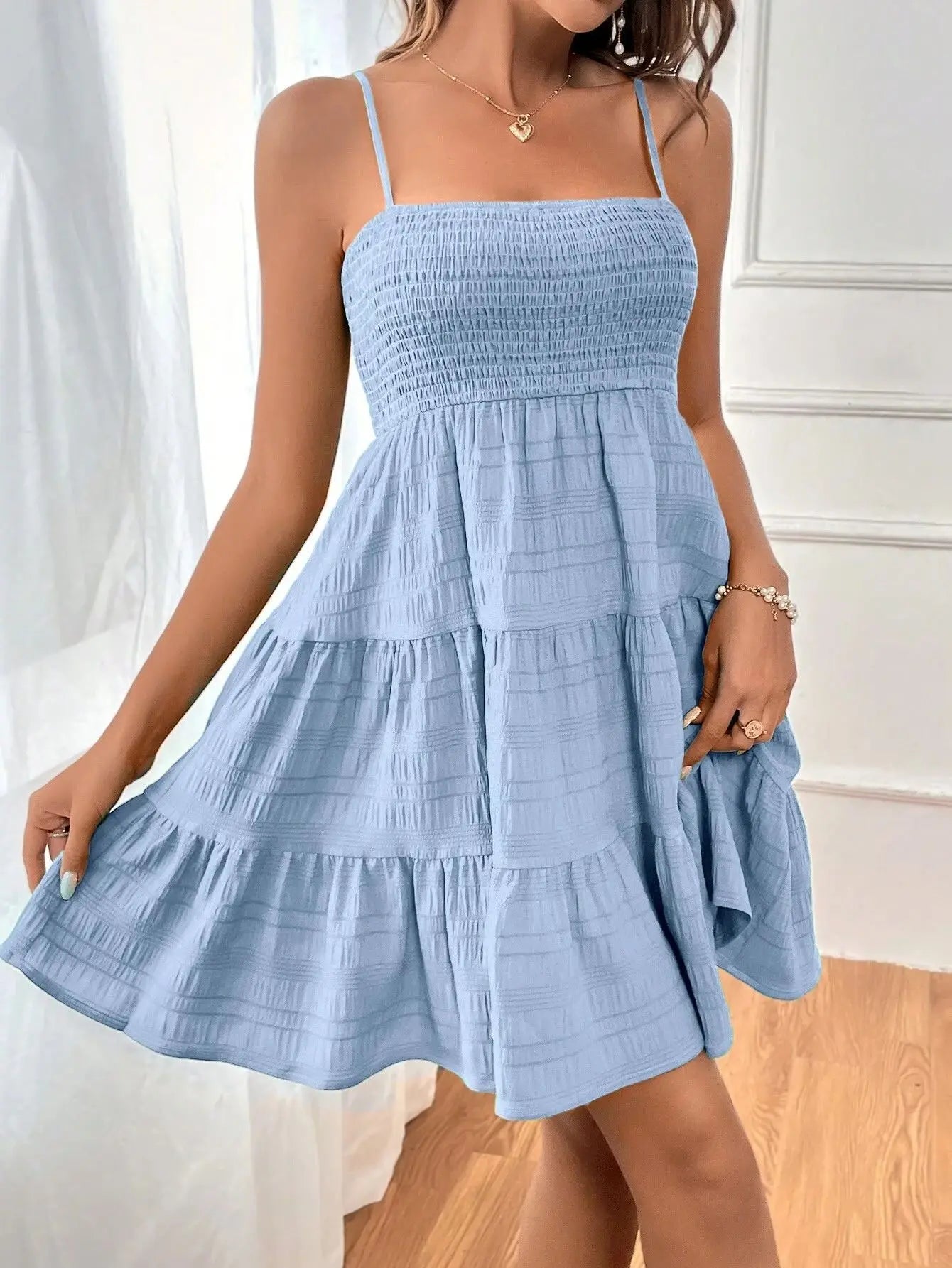 Soleil - Vestido de Tirantes con Escote Halter