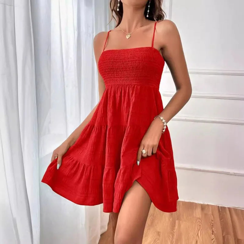 Soleil - Vestido de Tirantes con Escote Halter
