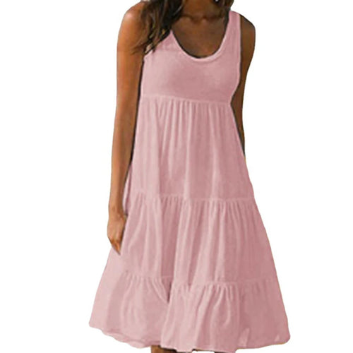 Desiree - Vestido de Tirantes con Volantes